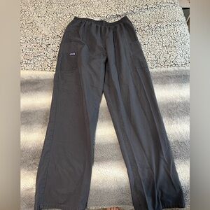 Cherokee workwear scrub pants, grey color, size M